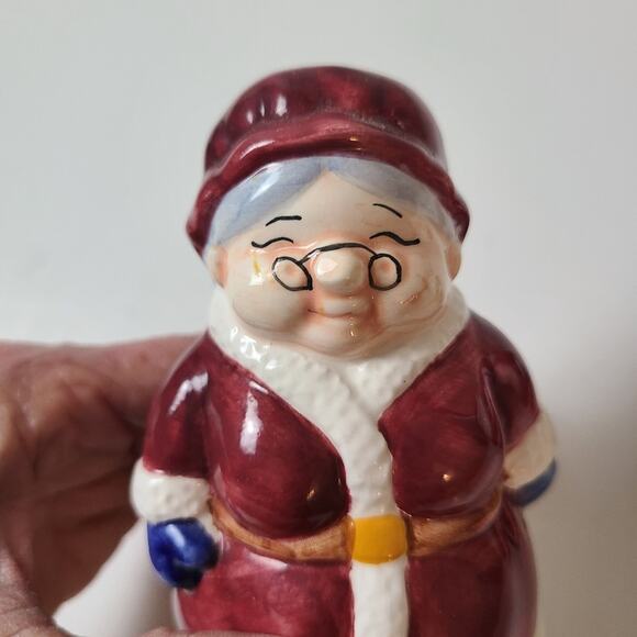 Publix Seasons Greetings 2000 Salt &Pepper Shaker Santa & Mrs Claus Christmas - Picture 5 of 13